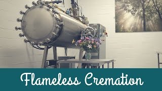 Flameless Cremation Water Cremation Alkaline Hydrolysis Facility and Explanation [upl. by Arised271]