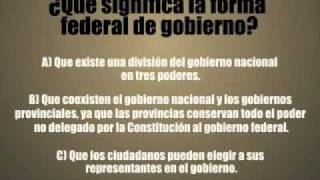 Forma de gobierno federal [upl. by Odlavso]