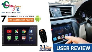 My TVS Car accessories Android music system [upl. by Brackely]