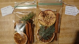 Homemade Stocking Stuffers Simmer pot kits [upl. by Shlomo]