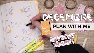 Plan With Me  Décembre 2023 Le Bujo Voyageur  Bullet Journal Setup 🐺 [upl. by Bayless]