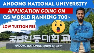 Andong National University  Top Rank University in South Korea  Low Cost University  Mehedi Hasan [upl. by Eijneb324]