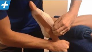 How to tape your foot for plantar fasciitis  Feat Tim Keeley  No66  Physio REHAB [upl. by Acilegna]