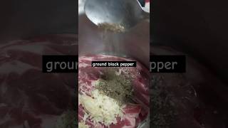 Seasoning My Lamb Chops  Marinated for Stewing [upl. by Tiffani]