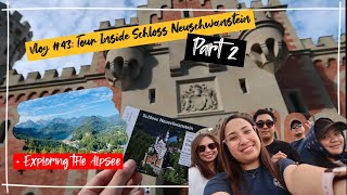 What’s Inside the Neuschwanstein Castle  Rowing a Boat in Alpsee 🇩🇪 [upl. by Sitoel]