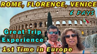 Great First Time Europe Trip Experience Italy [upl. by Onilecram]