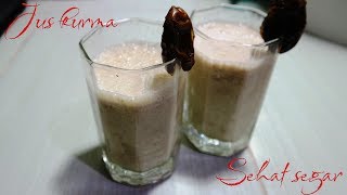 Resep jus kurma campur susu enak untuk ibu hamil dan menyusui [upl. by Cal437]