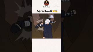 Gojo Vs Kakashi  gojo kakashi  naruto jujutsukaisen shortviral [upl. by Nich]