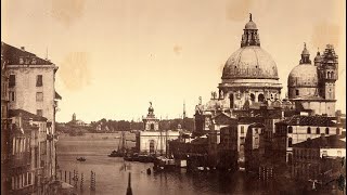 Pre1900 Venice Italy Photographs by Carlo Ponti Alethoscope amp The “Great Council” Old World [upl. by Eceertal]