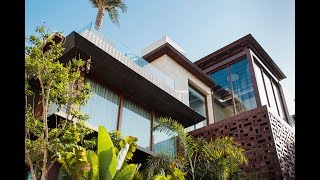 Aerial Foliage House in Surat by Hiren Patel Architects [upl. by Anahpos33]