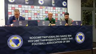 Liga nacija A 2024 BiH  Mađarska 02 konferencija za štampu Mađarska [upl. by Palm328]