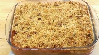 How to Make RHUBARB CRUMBLE  Delicious Recipe [upl. by Teodor36]