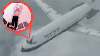 Pilot Sucked Out Of Plane at 17300 feet  British Airways Flight 5390 [upl. by Gildas826]