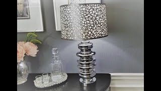 Lampshade Upgrade Using Placemats [upl. by Morentz]