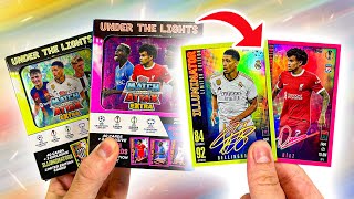 OPENING the MATCH ATTAX EXTRA 2024 BOOSTER TINS Under The Lights [upl. by Brindell]