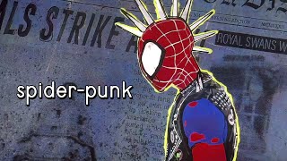 Escenas de Hobie Brown  Spider punk Spider Man Across The Spider Verse [upl. by Ellecrag42]