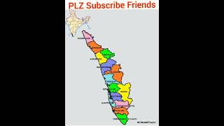 Map of Kerala [upl. by Acisse]