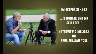 quotIn 9 Monaten seid ihr freiquot  Interview mit William Toel  Hanau 21052022 [upl. by Given]