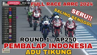 LIVE FULL RACE ARRC 2024 AP250  Indonesia Berjaya Borong Podium Faerozi P1 arai P2 Herjun P3 [upl. by Laughton]