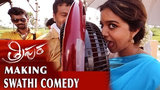 Swathi Comedy Scenes  Tripura Movie Making Video Swathi Naveen Chandra [upl. by Mclyman]