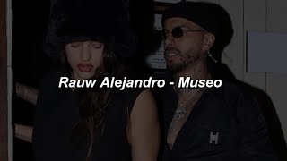 Rauw Alejandro  Museo 💖 LETRA [upl. by Neelra]