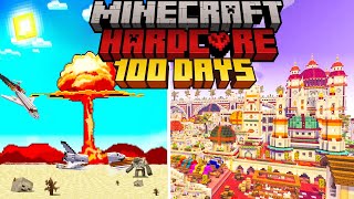 50 Days with Crash spaceshuttle in Desert only Minecraft part1 [upl. by Ben]