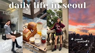 seoul vlog 🇰🇷 moving soon new seongsu cafe michelin fine dining cooking husbands birthday [upl. by Moss514]