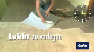 Gerflor Caractere  Die selbstklebende mineralische Verbundfliese [upl. by Grigson179]