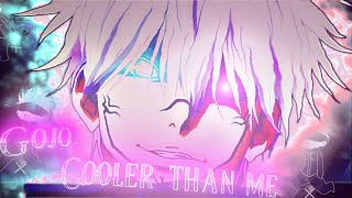 Gojo cooler than me editamv Flobyedit remake blurrr app [upl. by Terrab]