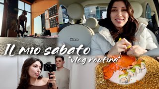 LA MIA ROUTINE DEL SABATO 🩶 palestra pulizierestauro relax ✨ vlog MelissaTani [upl. by Redman]