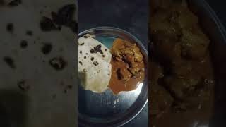 Chapathi chicken curry super comination please like and subscribe ❤️❤️❤️❤️❤️ [upl. by Bronson507]