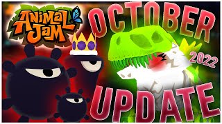 OCTOBER 2022 UPDATE  Animal Jam 1K SAPPHIRE GIVEAWAY [upl. by Denzil]