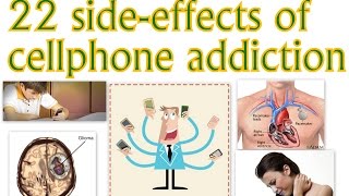 22 side effects of mobilecellphone addiction  AS [upl. by Lemaj509]