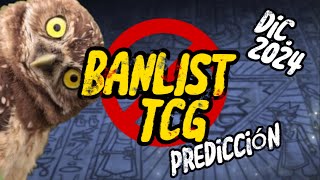 BANLIST PREDICTION TCG DIC 2024  YuGiOh  ChuGiOh [upl. by Gable548]