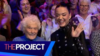 Katy Perry Interviews 102YearOld Edna The Secrets to Living Your Best Life [upl. by Llenrep]