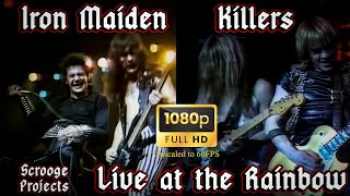 Killers Live  Iron Maiden  Live at The Rainbow  Upscaled 1080HD60FPS [upl. by Waly]