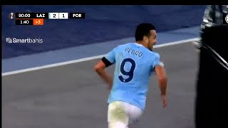 Pedro Goal Lazio vs Porto 21 All Goals and Extended Highlights [upl. by Ettennaj]