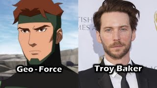 Characters and Voice Actors  Young Justice Outsiders Season 3 Part 1 [upl. by Eerot]