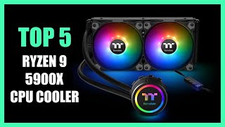 Top 5 Best Cpu Cooler for Ryzen 9 5900x  Best AIO Cooler 2024 [upl. by Alegnaoj]