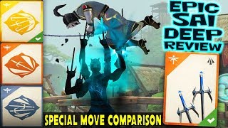 Shadow Fight 3 Dark Cogs  Epic Sai Review Best Special Move Mutilation Barb Leap Double Edge [upl. by Weisbart730]