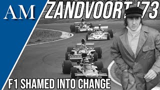 When F1 Was Shamed into Change Roger Williamson and the 1973 Dutch Grand Prix [upl. by Aierbma]