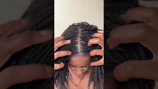 Microloc Wash Day Routine  Clarify and Hydrate microlocs microlocjourney [upl. by Bernj]