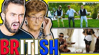 MIA NONNA REAGISCE A BRITISH  Dark Polo Gang PARODIA [upl. by Leeanne399]