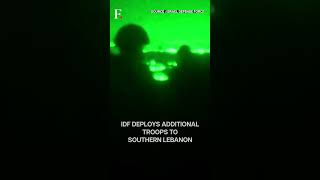 Israels Military Expands Ground Operation In Lebanon  Subscribe to Firstpost [upl. by Adnolat8]