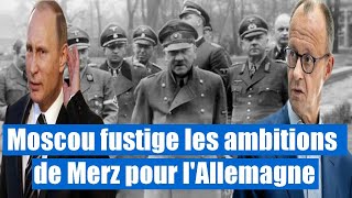 quotMerz et lombre dHitler  un avertissement russe qui secoue lEuropequot [upl. by Birkner46]