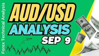 AUD USD Technical Analysis for September 9 2024 [upl. by Anazus]