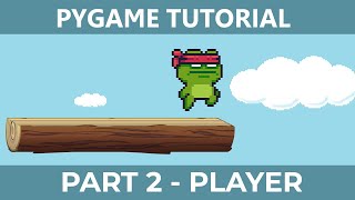 PyGame Endless Vertical Platformer Beginner Tutorial in Python  PART 2  Create Player [upl. by Skye1]