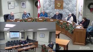 November 26 2024 Township of Wellesley Council Meeting [upl. by Leah6]