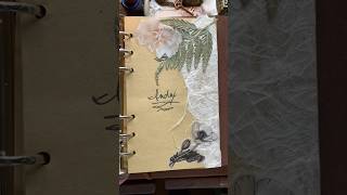 Set Up My Commonplace Book with Me 🪶📚 diary journal scrapbooking cozy vintage [upl. by Zephan255]