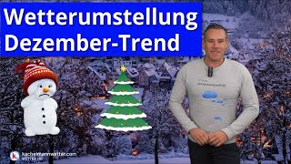 Wetterumstellung in Schritten  Wettertrend für Dezember [upl. by Aurea]